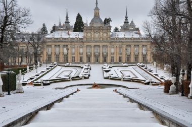 la granja Royal palace de san ettiler, segovia (İspanya)