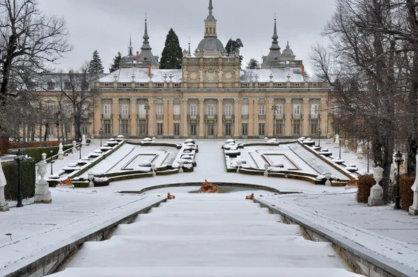 Królewski pałac la granja de san ildefonso, segovia (Hiszpania) — Zdjęcie stockowe