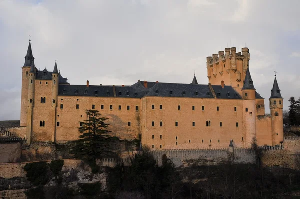 De Alcazar van Segovia (Spanje) — Stockfoto