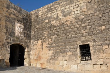 kapı, kale, santa barbara, alicante (İspanya)