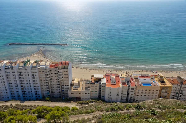 Panoramę miasta Alicante (Hiszpania) — Zdjęcie stockowe