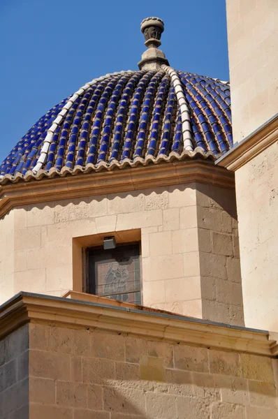 Dome of the Co-cathedral of San Nicolas, Alicante (Spain) — Stock Photo, Image