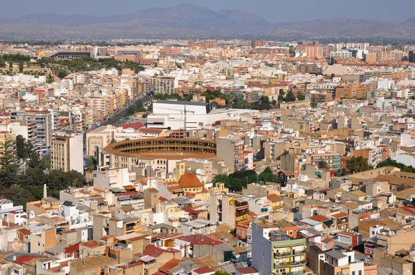 Panoramisch uitzicht van Alicante (Spanje) — Stockfoto