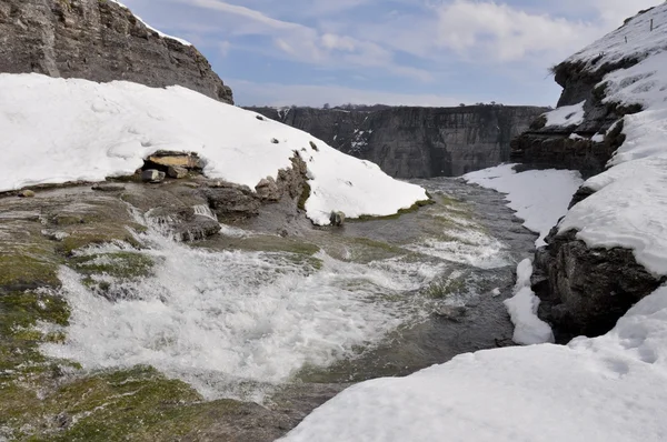 Source of Nervion river, North of Spain — Stock Photo, Image