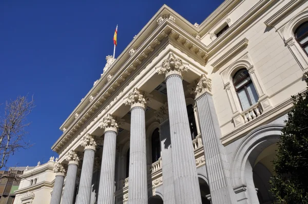 Börsen byggnad, madrid (Spanien) — Stockfoto