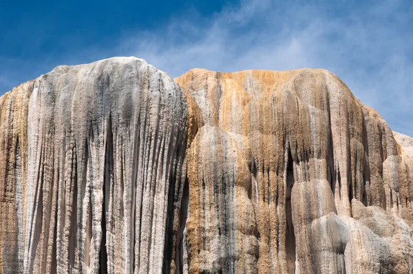Окаменевший водопад в Оахаке (Мексика) ) — стоковое фото