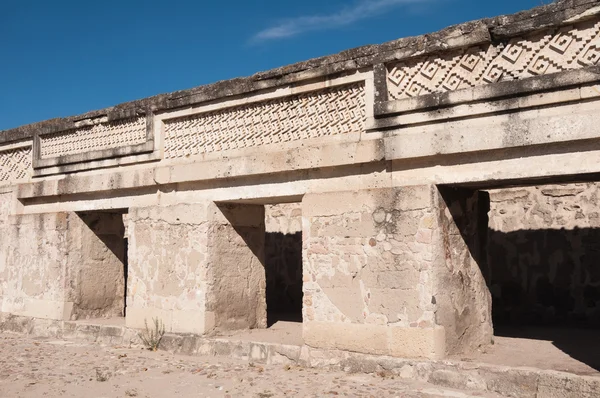 Археологічні розкопки мітла oaxaca (Мексика) — стокове фото