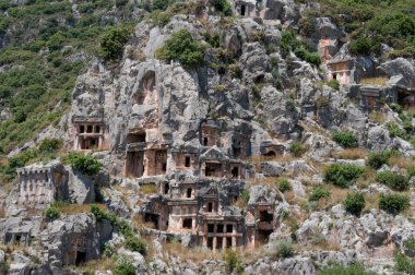 myra, demre (Türkiye içinde Likya türbeleri)