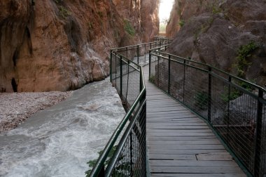 Saklıkent Kanyonu (Türkiye, tahta)