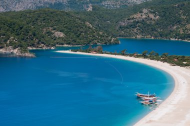 Oludeniz beach, Fethiye (Turkey) clipart
