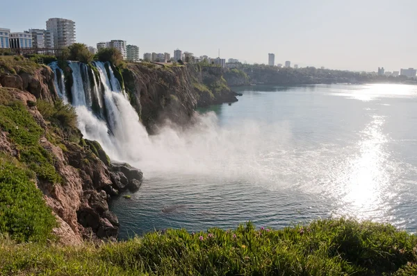 Cascada de Duden en Antalya (Turquía ) — Foto de Stock