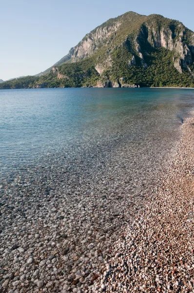 Beach at Cirali, the Turkish Riviera (Turkey) — Stock Photo, Image