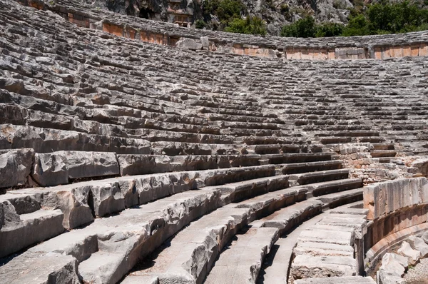 Ancient amphitheater in Myra, Turkey — Stock Photo, Image