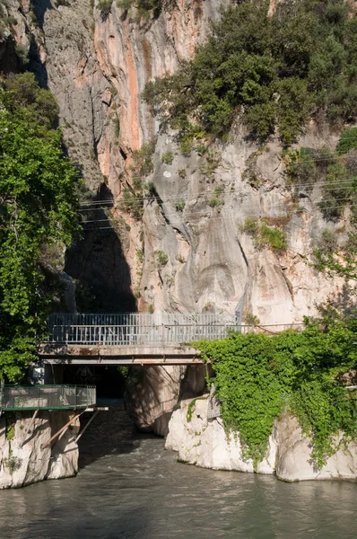 Saklikent Gorge canyon (Turkiet) — Stockfoto
