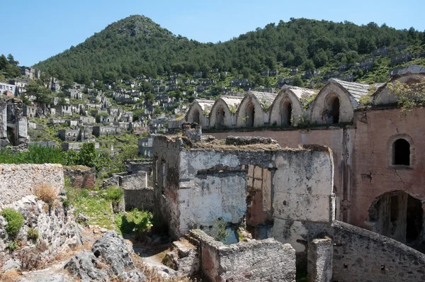 Ciudad fantasma de Kayakoy, Turquía —  Fotos de Stock