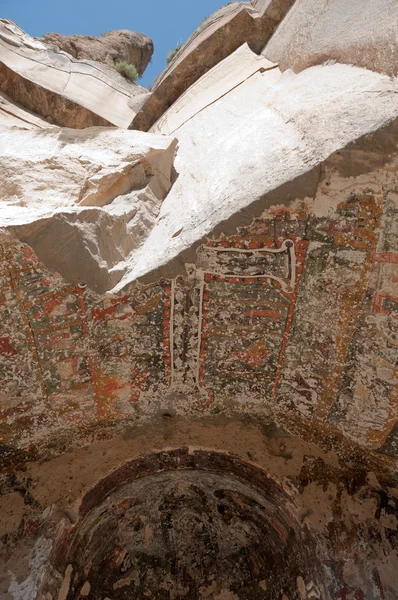 Pinturas en Iglesia de Egritas, Valle de Ihlara (Turquía ) — Foto de Stock