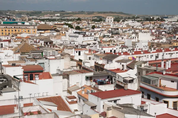 Panoramisch uitzicht van Sevilla (Spanje) — Stockfoto