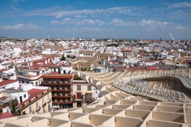plaza de la encarnacion, metropol şemsiye