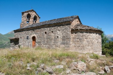 sant quirc, durro vall de boi (İspanya, Romanesk kilise)