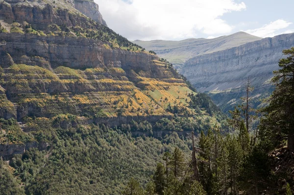 Parque Nacional da Ordesa, Pirinéus (Espanha ) — Fotografia de Stock