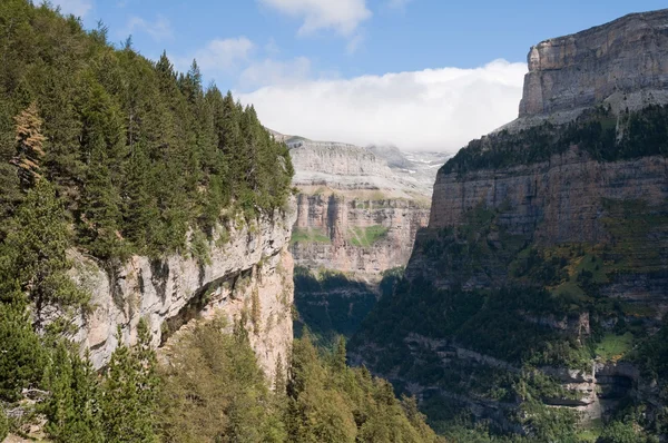 Nationalparken Ordesa, Pyrenéerna (Spanien) — Stockfoto