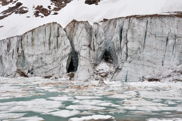 Glacier du mont Edith Cavell, parc national Jasper (Canada) ) — Photo