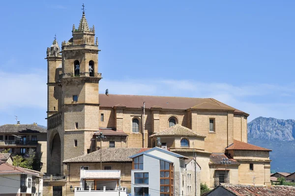 Chiesa di Sant'Andrea, Elciego, Paesi Baschi (Spagna) ) — Foto Stock