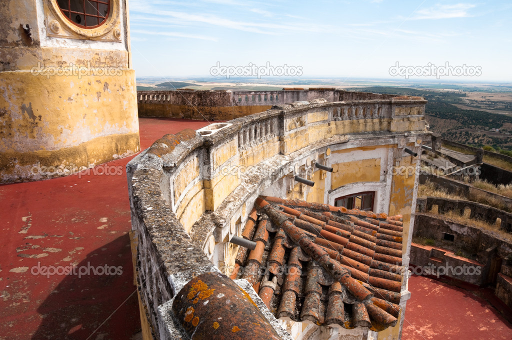 Our Lady of Grace Fort in Elvas (Portugal) — Stock Photo