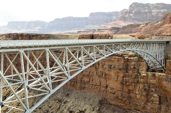 Navajo Bridge - Steel Arch Bridge over Colorado River, Arizona — Stock Photo, Image