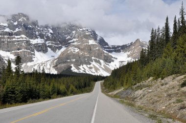 icefields parkway, Otoban 93, alberta (canada)