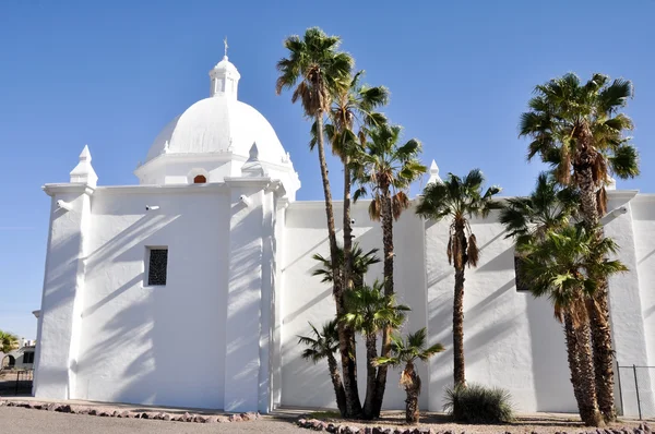 Immaculate conception kilise, ajo, arizona (ABD) — Stok fotoğraf