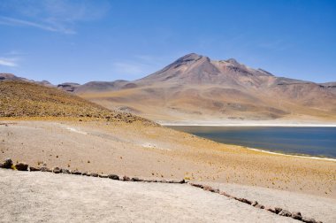 miniques lagoon san pedro de atacama, chile