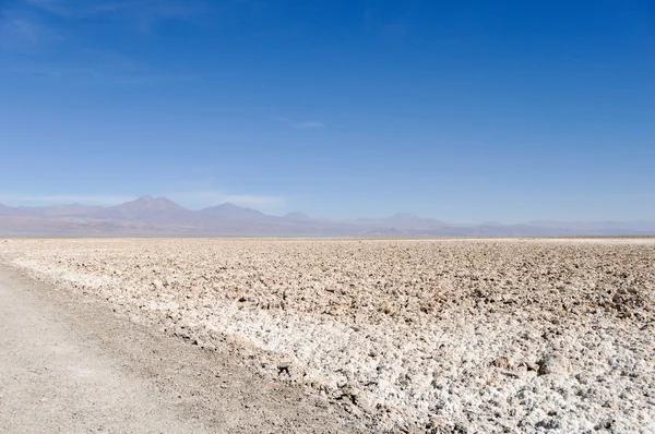 Salt flat de Atacama, Chile — Fotografia de Stock