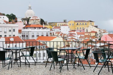 Gözetleme noktası portas sol, lisbon (Portekiz)