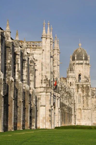 Hieronymiten kloster, belem bezirk von lisbon, portugal — Stockfoto