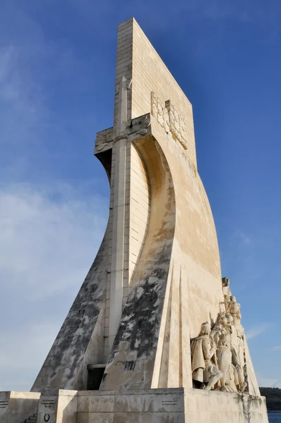 Monument voor de ontdekkingen, Lissabon, portugal — Stockfoto