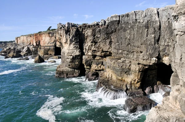 Boca de inferno, usta, piekło, cascais, Portugalia — Zdjęcie stockowe