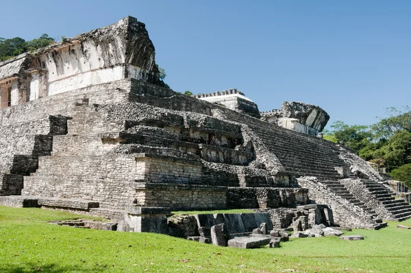 The palace,ancient Mayan city of Palenque (Mexico) — Stock Photo, Image