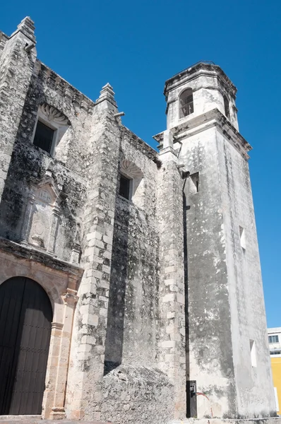 Ancient church of San Jose, Campeche (Mexico) — Stock Photo, Image