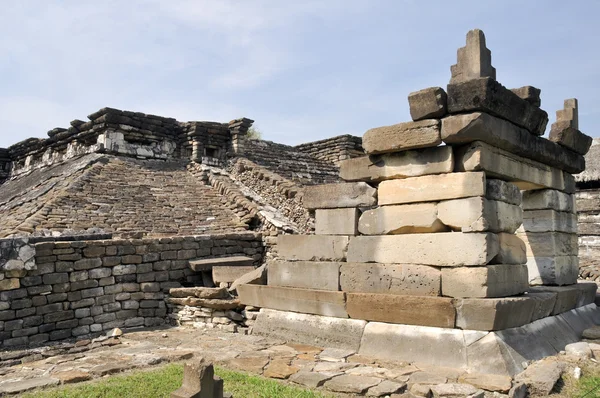 Археологічних розкопок Ель аеропорту tajin, Веракрус (Мексика) — стокове фото