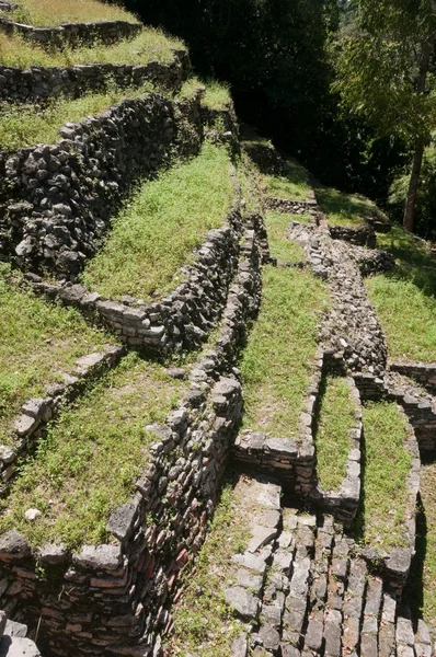 Régészeti lelőhely a yaxchilan, chiapas (Mexikó) — Stock Fotó