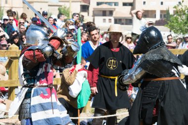 Dünya Şampiyonası'nda 2 Nisan 2014 belmonte, cuenca, İspanya olarak Ortaçağ mücadele üzerinde savaşçıları. Bu şampiyona için 4 Mayıs 1 Mayıs from belmonte kalede kutluyor.