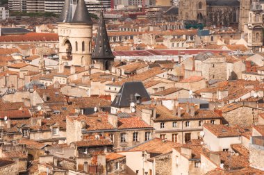 şehir merkezinde bir Bordeaux, Fransa