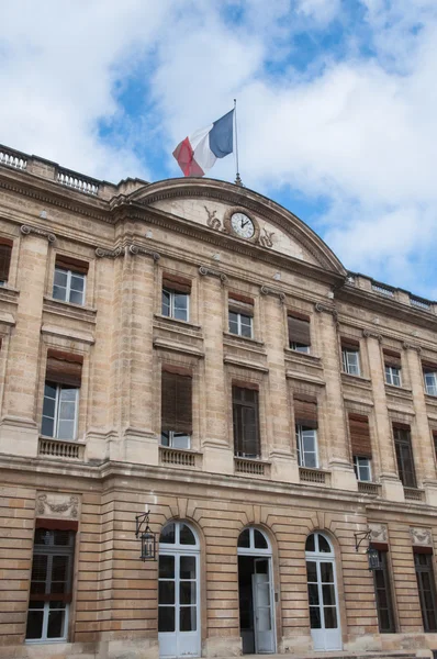 Bordeaux - hotel de ville (city hall), Francja — Zdjęcie stockowe