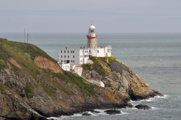 Bailey vuurtoren, howth, dublin, Ierland — Stockfoto