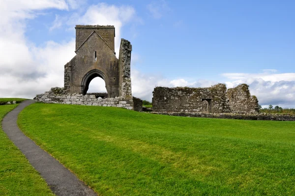 Devenish Insel klösterliche Stätte, co fermanagh, Nordirland — Stockfoto