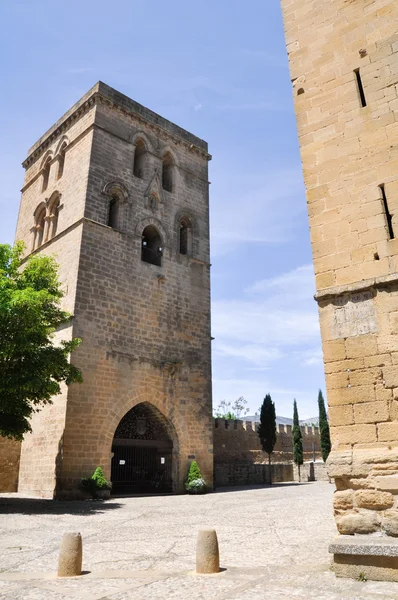 Abacial turm, laguardia, alava (spanien) — Stockfoto