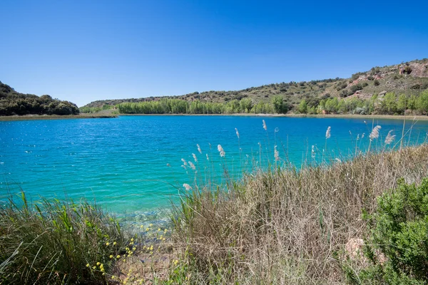 Lagoa Conceja, Parque Natural da Ruidera, Castilla La Mancha (Espanha ) — Fotografia de Stock