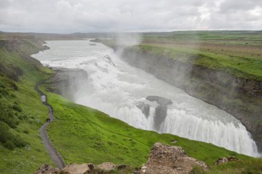 cascada de Gullfoss, Islandia