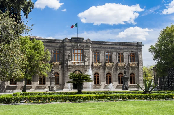 Chapultepec slott, Mexiko cityΚάστρο του Chapultepec, πόλη του Μεξικού — Φωτογραφία Αρχείου